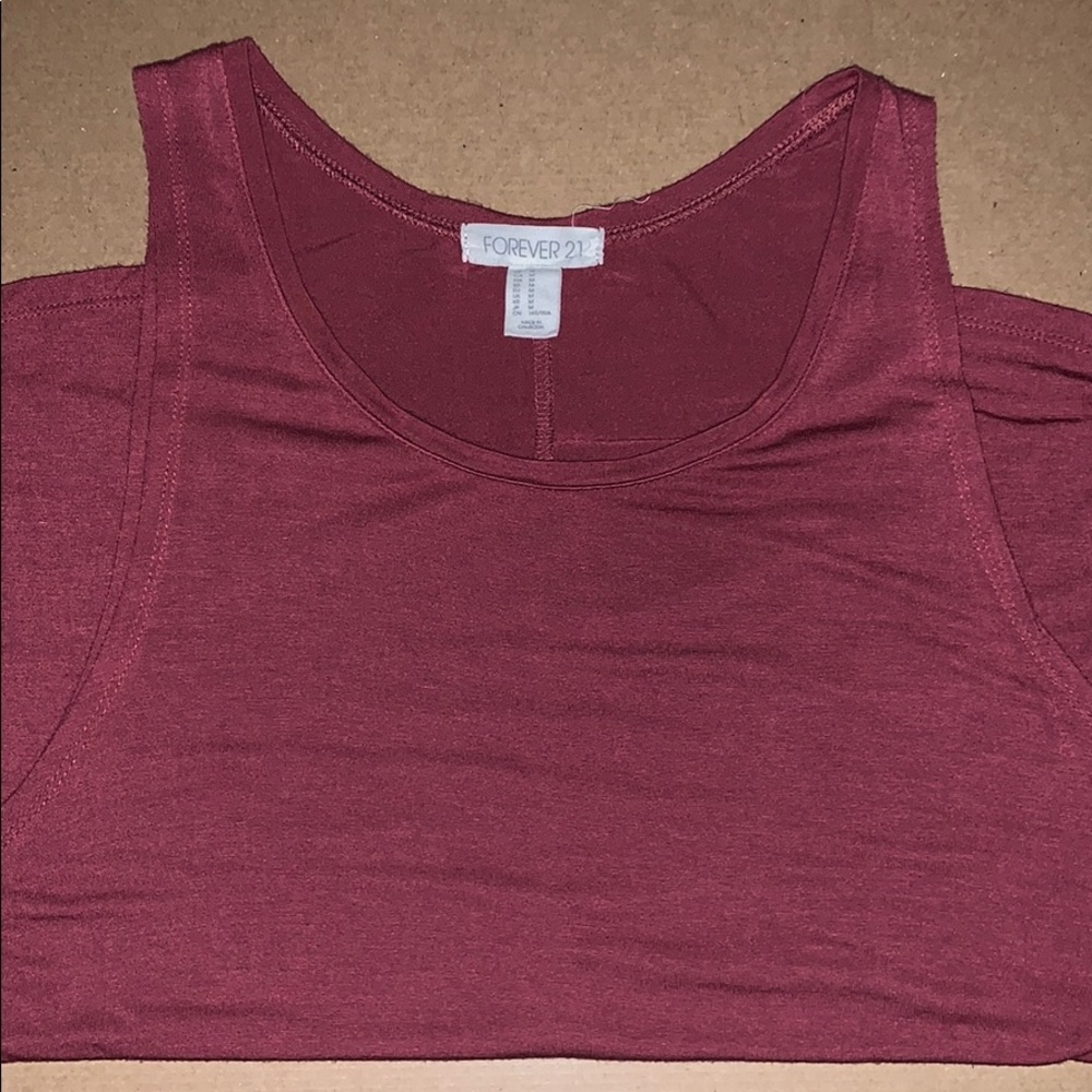 Maroon Tank top